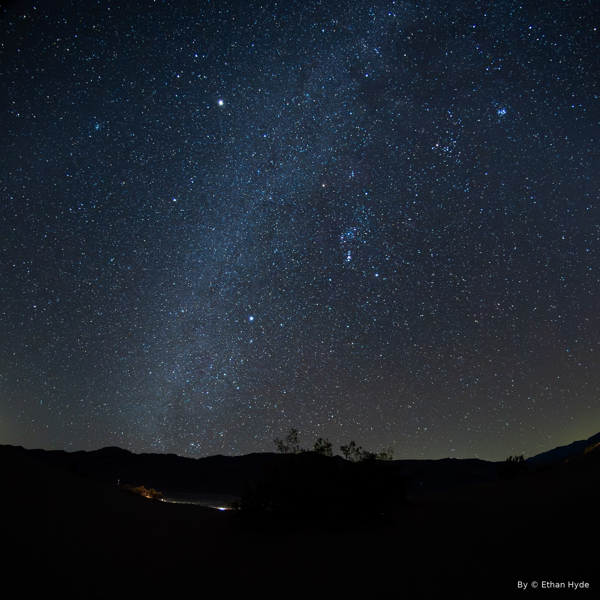 Nevada Sky Register — Night series print