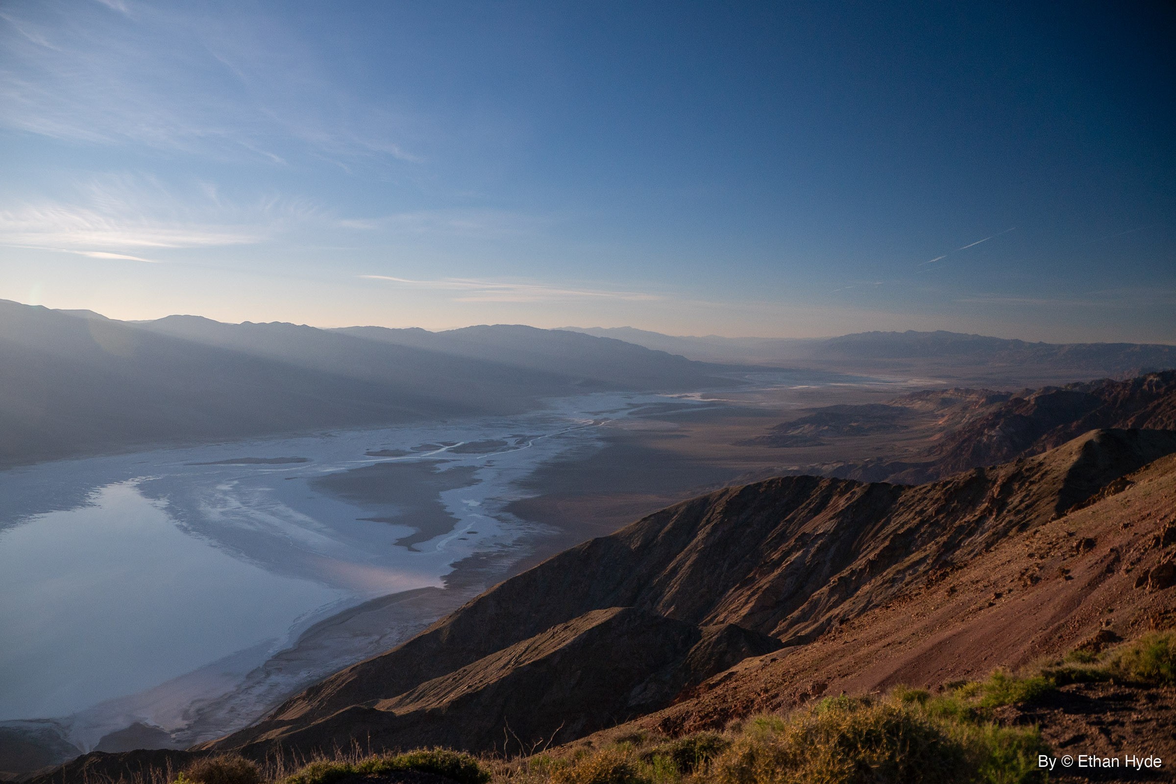 Death Valley From Dantes View — Basin series print