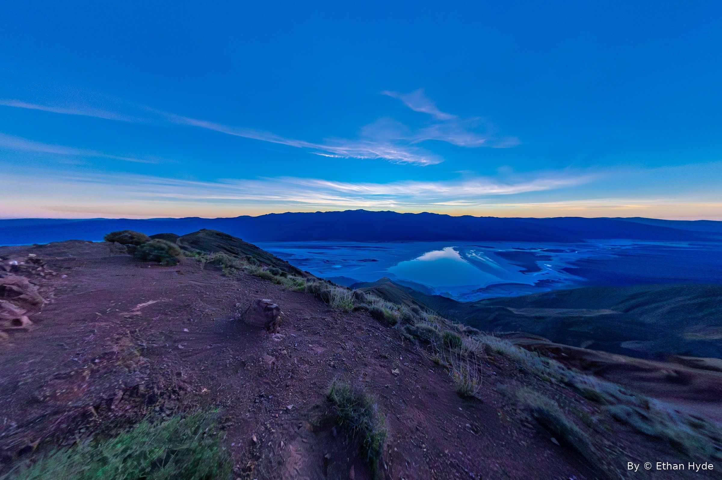 Playa at Civil Twilight — Basin series print